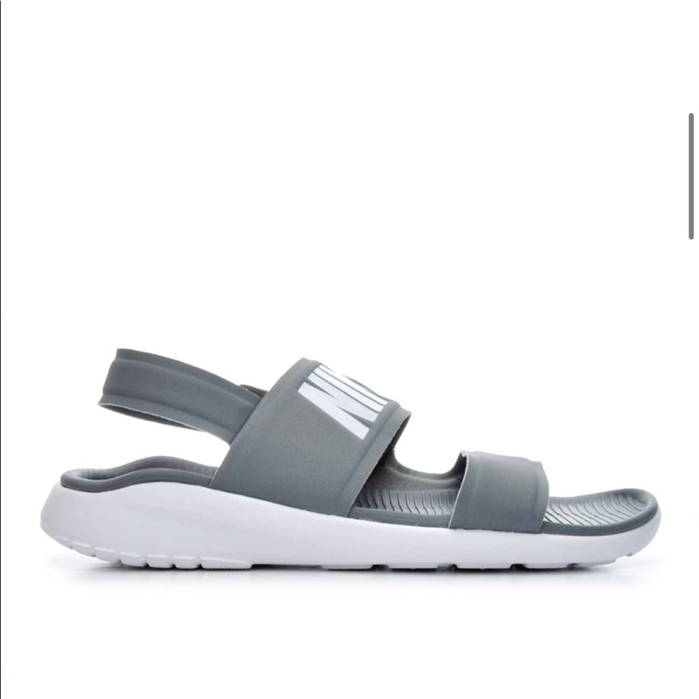 NWT gray nike sandals
